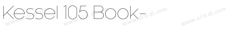 Kessel 105 Book字体转换